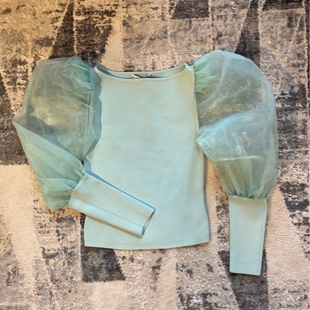 Alice and olivia ruffle top